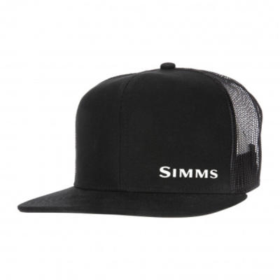 Кепка Simms CX Flat Brim Cap, Black