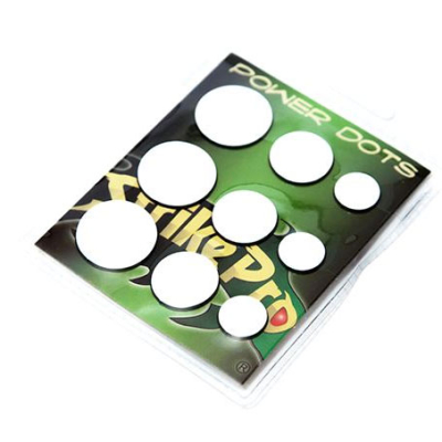 Power Dots STRIKE PRO Свинцовые наклейки для воблеров и джерков fluo  (размер XL 1-2-3гр.) 9шт. GLOW