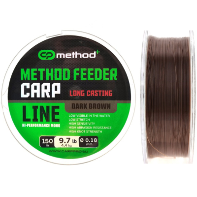 Леска Carp Pro Method+ Method Feeder Carp 150м 0,18мм