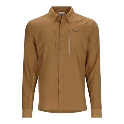 Рубашка Simms Intruder BiComp Fishing Shirt, Driftwood, L
