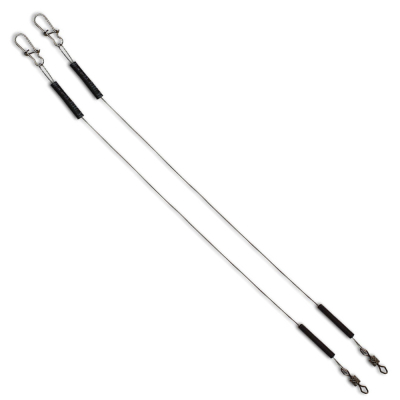 Поводок Kosadaka Titanium 7717-21 22cm 15kg (2шт.) 7717-21