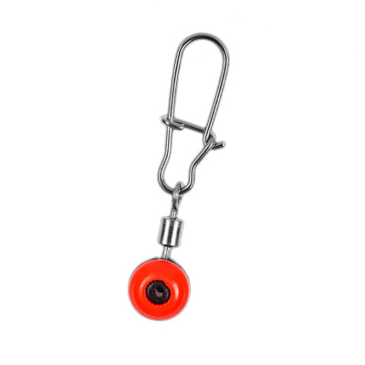 Карабин с вертлюгом Sprut SS-82 BN  #M/25kg (S Plastic Head Moving Rolling Swivel/Скользящий)