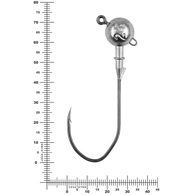 Призёр джиг-головка Stinger Eye Jig 24 гр, кр-к VD-074 №5/0, 3 шт/уп