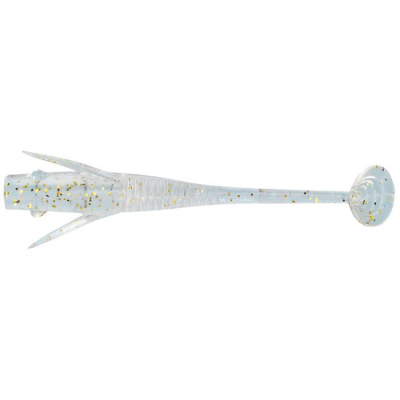 Имитация креветки Berkley Powerbait Shrug Minnow 1.5" цв. Clear Gold Fleck