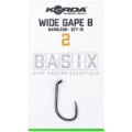 Крючок без бородки Korda Basix Wide Gape №2 10шт (KBX027)