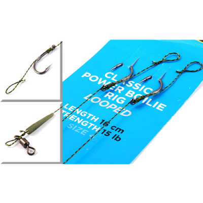 Оснастка волосяная Nautilus Classic Boilie Rig 16см 15lb #8