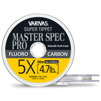 Леска флюорокарбоновая Varivas Super Tippet Master Spec Pro Fluorocarbon 50m 5X 4.7LB