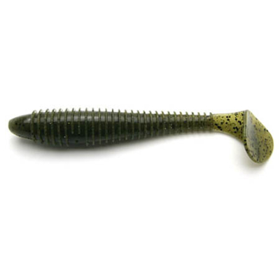 Силиконовая приманка Keitech Swing Impact FAT 3.3" - #102 Watermelon PP.
