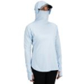 Термофутболка Simms Women's SolarFlex Cooling Hoody, Gulf Blue, M