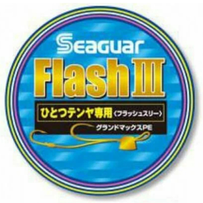 Шнур PE Kureha Seaguar Flash Three 150m Multicolor # 0.7 ( диа. 0,138 ; нагр. 4,2 кг.)