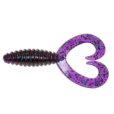 Съедобная приманка Русская Фишка Воевода, 12 см (Цвет 15, Слива)