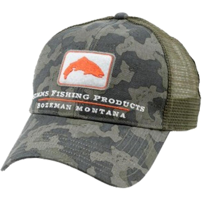 Кепка Simms Trout Trucker Cap, Simms Camo