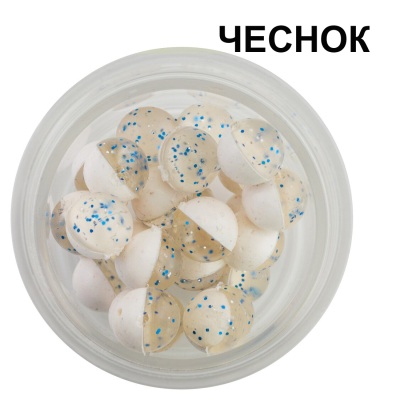 Икра искусственная плавающая чесночная Berkley Powerbait Floating Eggs Garlic White (1313115)