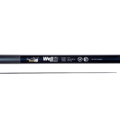 Удилище маховое DreamFish Well Fit pole 4.0м до 20г вес 135г