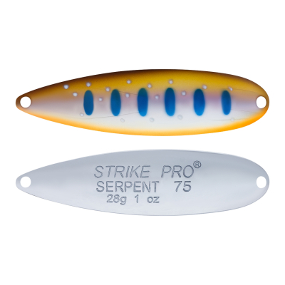 Блесна колеблющаяся Strike Pro Serpent Treble 75H тройник, 28.0 гр, 7.5 см ST-010B2 #A142-264-CP