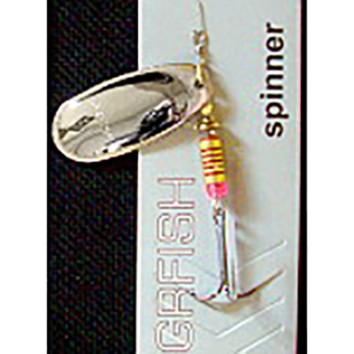 Блесна GRFish Agate Spinner #2 5g цвет серебро