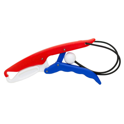 Липгрип The Fish Grip Jr, длина 18 см (FishGrip-JR) Red-Blue-White
