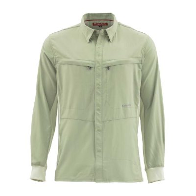 Рубашка Simms Intruder BiComp LS Shirt, Sagebrush, XXL