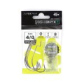 Крючки офсетные Yoshi Onyx Offset Hook Long 1 (BN), Big Eye With Spring, с пружинкой (упак. 5шт.)