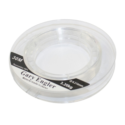 Леска флюрокарбоновая Gary Angler Fluorocarbon 30m 0,296mm, 5.40 kg