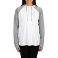 Термофутболка Simms Women's Solarflex Hoody, White Cinder, XS