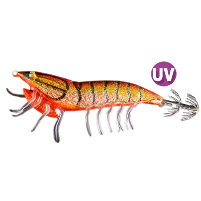 Силиконовая приманка креветка оснащенная Ecooda Genius 90 цв. M269