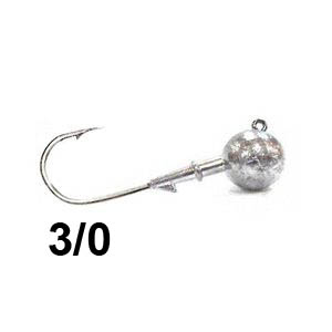 Комплект Волжских джиг-головок Gamakatsu 3/0 14гр, светлый крючок 4шт в уп