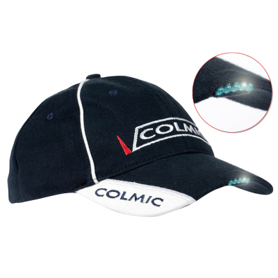 Бейсболка с фонарем Colmic Cappello Cotone Blu - Led Light (CLC30C)