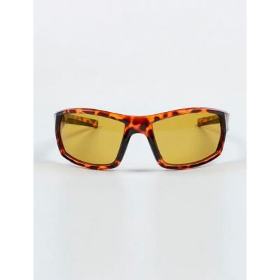 Очки поляризационные Extreme Fishing PSS-203, цвет оправы Блестящий роговой, цвет линз Желтый