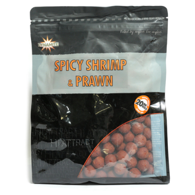 Бойлы Spicy Shrimp & Prawn 20mm S/L - 1kg