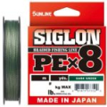 Плетёный шнур Sunline Siglon PE×8 250m (Dark Green) #10/130LB