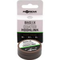 Поводковый материал Korda Basix Coated Hooklink 18lb 10м Camo green