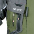 Костюм рыболовный Graff (длинная куртка+брюки, Bratex) 629-В/729-В-XL/182-188