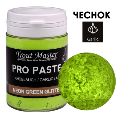 Паста Trout Master Pro Paste - Green Glitter/White 8984 202