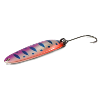 Блесна колеблющаяся Garry Angler Stream Leaf 3.0g. 3 cm.  цвет #15 UV