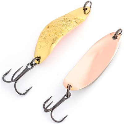 Блесна колеблющаяся Akara Action Series River Trout 45 11 гр. цвет Go-Cu