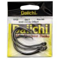 Крючки Daiichi  Extra Heavy Duty Circle Hook, цвет Black Nickle 6 шт. в уп. №12/0