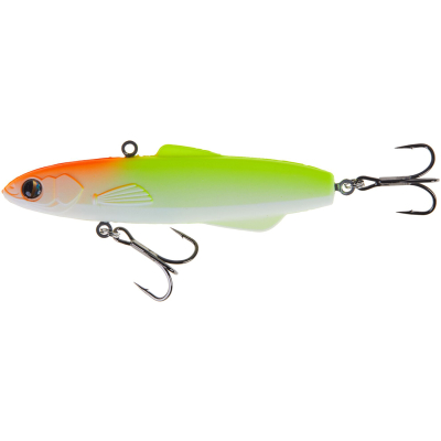 Воблер тонущий вертикальный Lucky John Hot Dog Vib 90 цвет 021