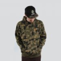Кепка Prologic Bank Bound Flat Bill Cap черно-камуфляжная