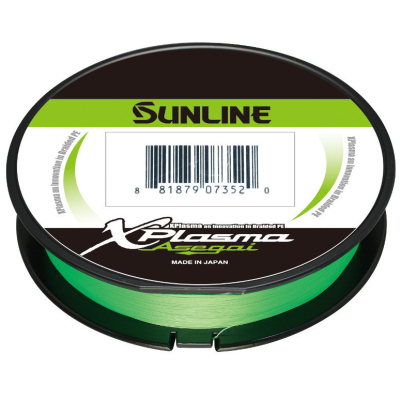 Плетёный шнур Sunline X-Plasma Light Green 150m #2.0/20lb