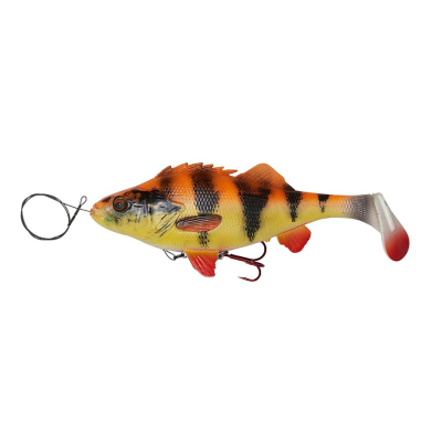 Мягкая приманка Savage Gear 4D Line Thru Perch Shad 20cm 100g 03-Albino 61802