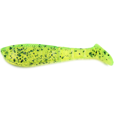 Силиконовая приманка Yaman Light-Flake 4" цвет #10 - Green pepper (уп. 4 шт.)