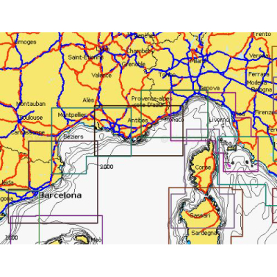 Карта Navionics Alassio-Pt St-Louis 5G540S2
