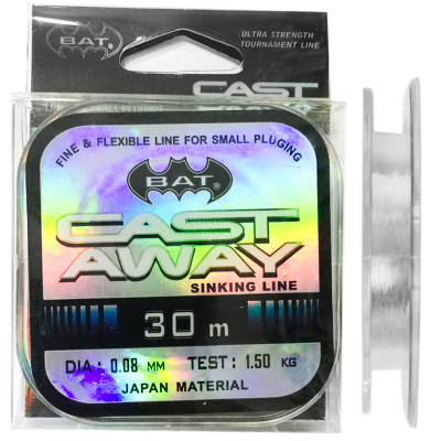 Леска ВАТ Cast Away 30м 0,10мм