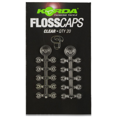 Стопор для бойлов Korda Floss Caps Clear KFLC1