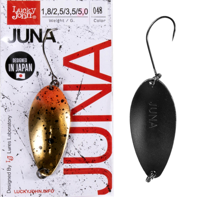 Блесна колеблющаяся Lucky John Juna 30мм 2.5гр. цв. 048