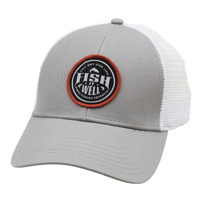 Кепка Simms Fish It Well Small Fit Trucker, Granite