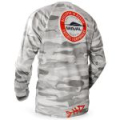 Футболка c длинным рукавом Volga Baits Narval Grey Fish р.48
