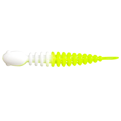 Силиконовая приманка Trout Bait Chub 50 Сыр цв. 12 (White-Lemon)