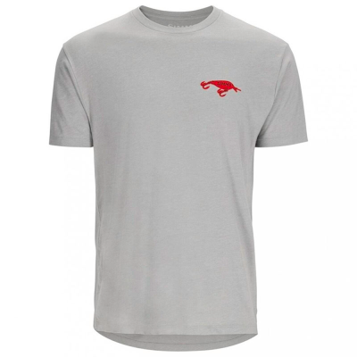 Футболка Simms Square Bill T-Shirt, Cinder Heather, XXL